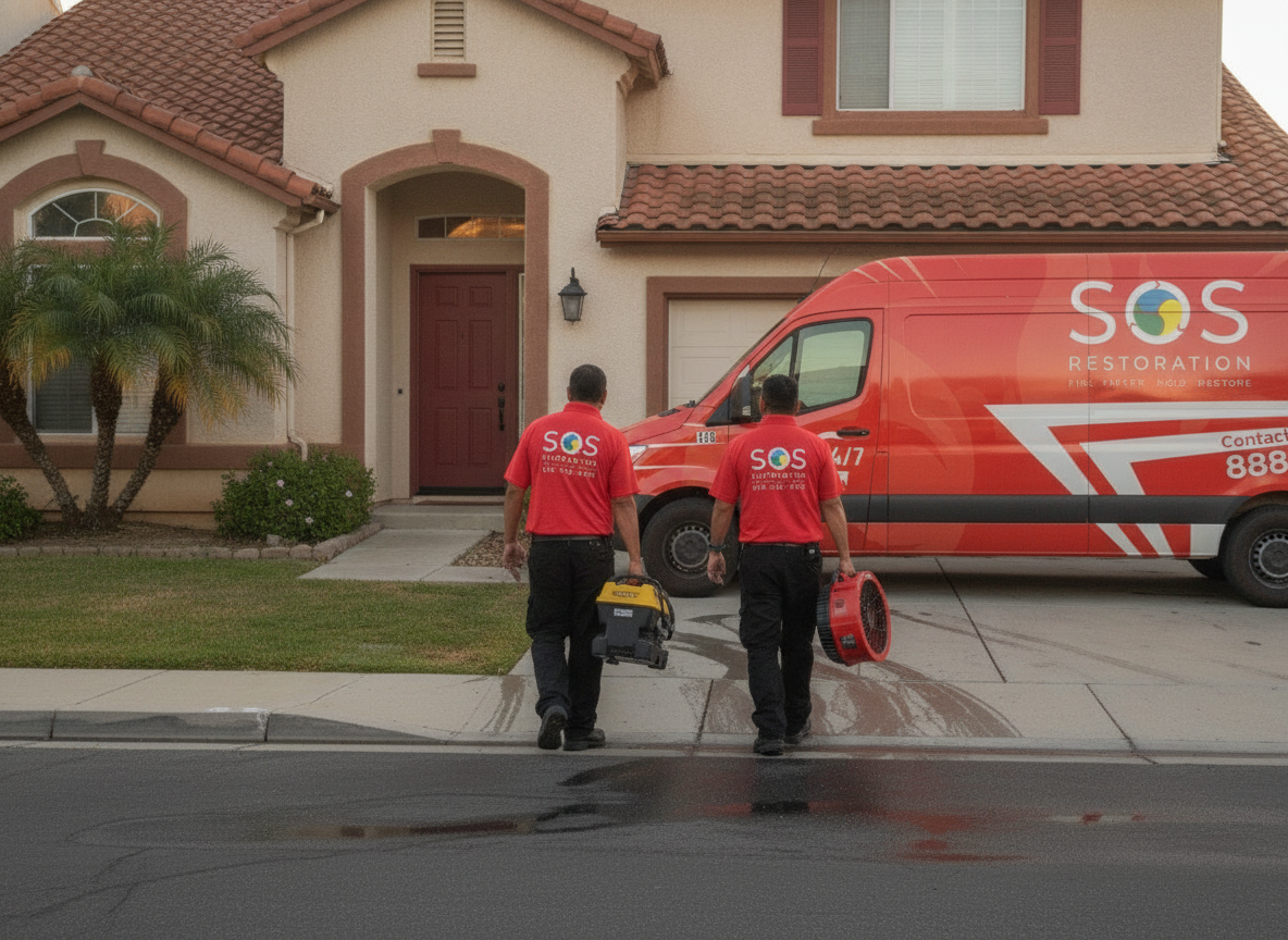 What Water Damage Services Does SOS Restoration Of San Bernardino County Offer?