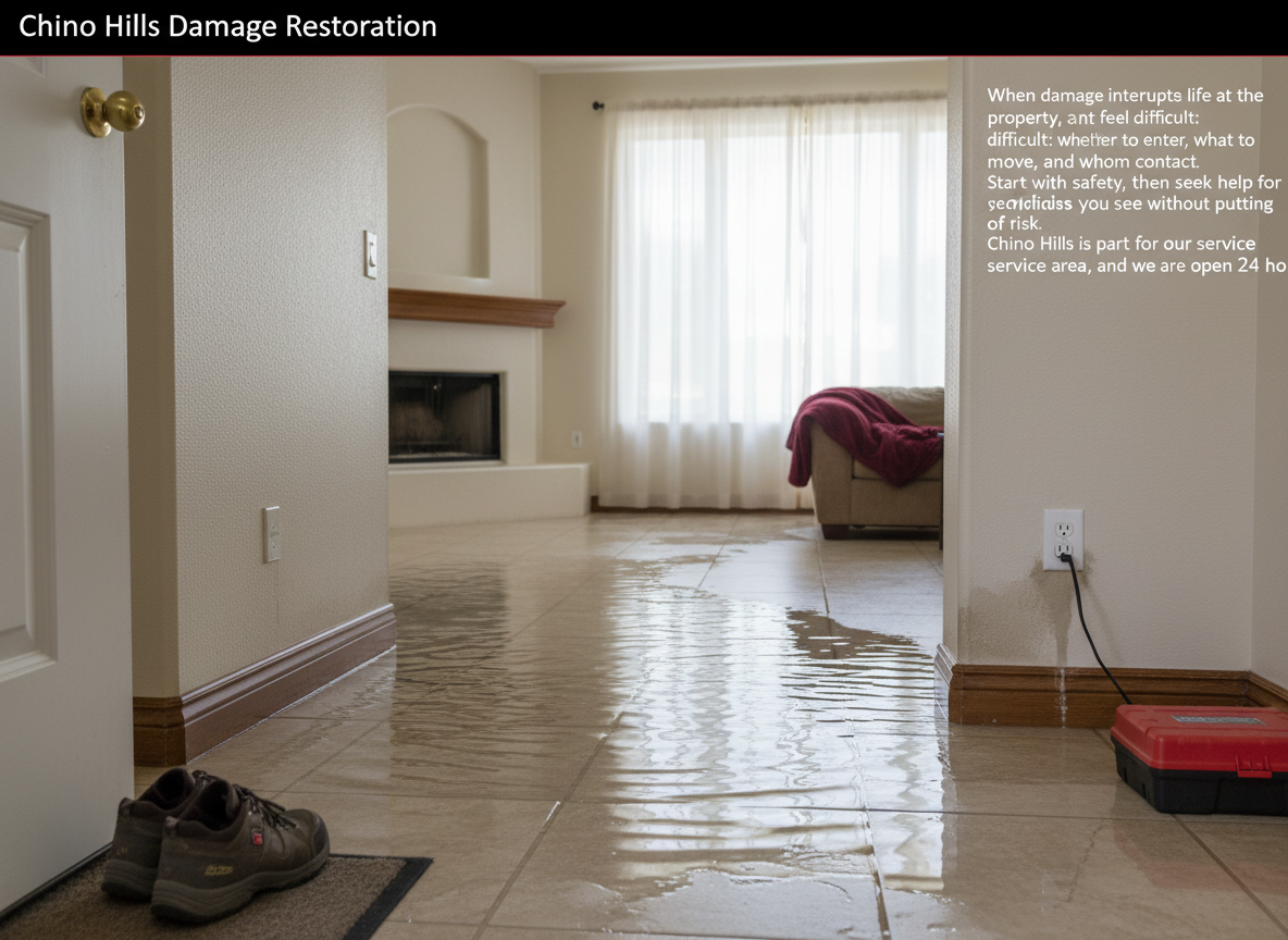 Restoration Help for Chino Hills Properties