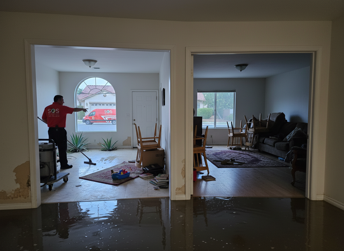 Flood cleanup