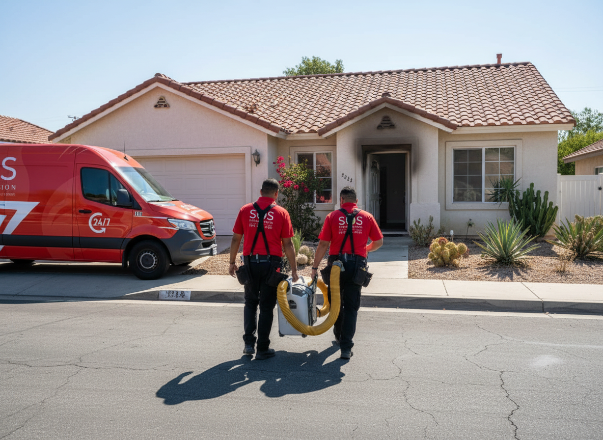 Does fire and smoke restoration include smoke odor removal?